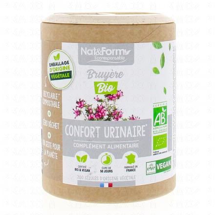 NAT & FORM Ecoresponsable - Bruyère bio 200 gélules