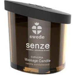 Senze Euforia Bougie Massage Vanille Bois de Santal 50ml
