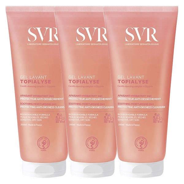 Topialyse Gel Lavant - Lot de 3 x 200ml