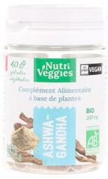 Ashwangandha Bio 40 Gélules Végétales - Pot 40 gélules