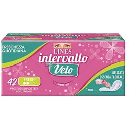 Intervallo Velo Protège-slip Regular Fresh 42uts