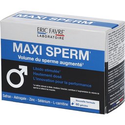 Maxi sperm - Volume du sperme augmenté