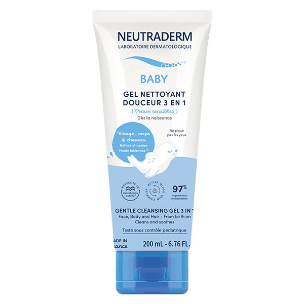Baby Gel Nettoyant Douceur 3en1 - 200ml