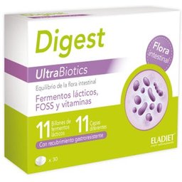 Digest UltraBiotics 30 Comprimés