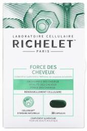 Force des Cheveux Complément Alimentaire Cheveux 30 Capsules - Boîte 30 capsules