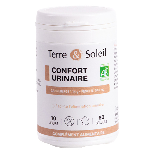 Confort Urinaire Bio - Boîte de 60 gélules