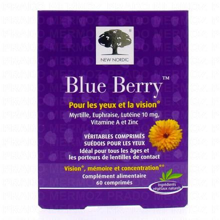 NEW NORDIC Blue Berry Yeux et vision x60 comprimés