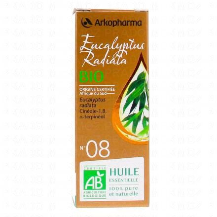 Arkoessentiel - Huile essentielle d’Eucalyptus radiata N°08 Bio flacon 10ml