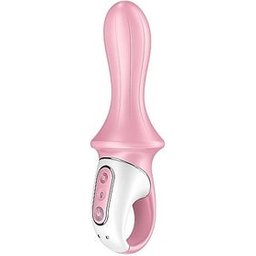 Air Pump Booty 5+ Vibrator Anal Pink Inflatable 1ut