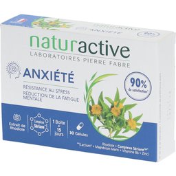 Anxiety – Complexe anti-stress à base de rhodiole et Lactium