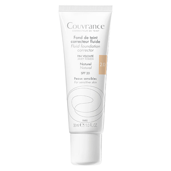 Couvrance Fond de Teint Correcteur Fluide Naturel 2.0 30ml