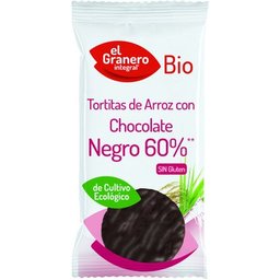 Granero Alimentacion Tortitas Arroz C Noir Noir Bio 100g