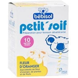 Bébisol Petit'Soif Fleur D'Oranger 10 Sachets