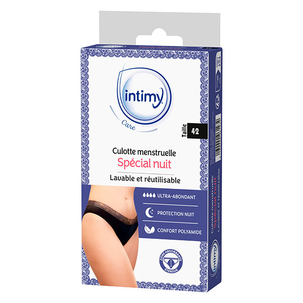 Care Culotte menstruelle spécial nuit, taille 42, 1 unité