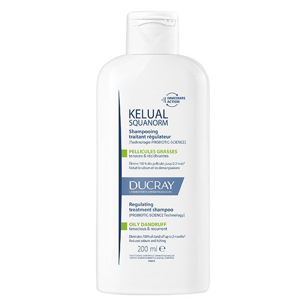 Kélual Squanorm Shampooing traitant Pellicules grasses 200ml