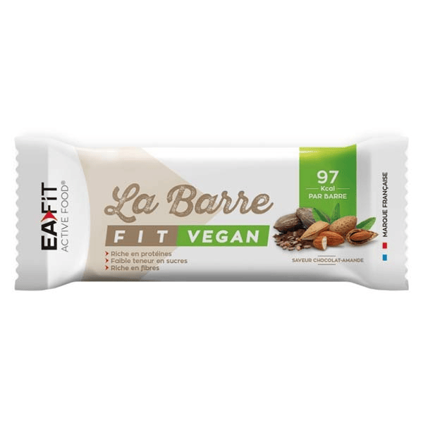 La Barre Fit Vegan Goût Chocolat Amande 28g