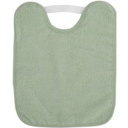Bavoir Felpa Plastifié avec Élastique Vert +6M 1ut