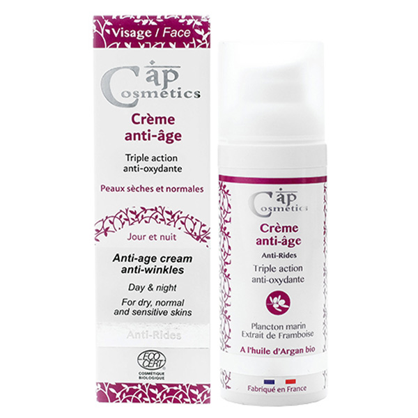 Crème Anti-Âge Huile d'Argan Bio 50ml