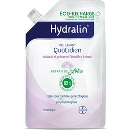Hydralin® Quotidien Gel Lavant 400ml ECO Recharge Equilibre Intime
