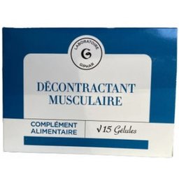 Decontracturant Musculaire 15 Gélules