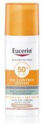 Sun Protection Oil Control Gel Crème Teinté Médium SPF 50 + 50 ML - Flacon Airless 50 ml