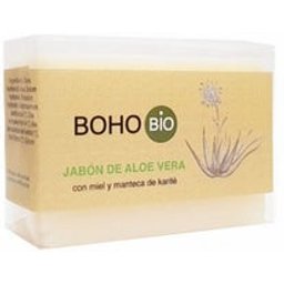 Savon d'aloès au miel et au beurre de karité 100g