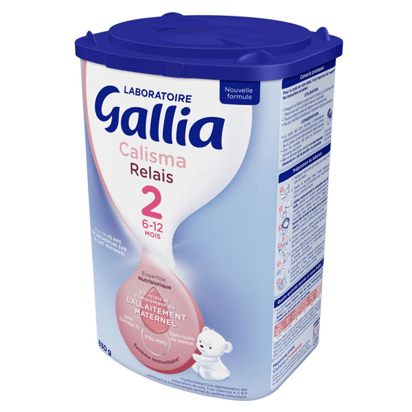 Calisma Relais Lait 2ème Âge 830g