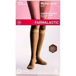 Bas Court (A-D) Compression Normale Beige TL