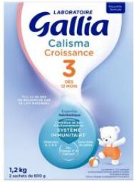 Laboratoire Calisma Croissance 1200 g Des 12 Mois - Carton 2 sachets de 600 g