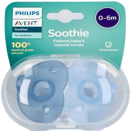 Avent Sucette Soothie Mix 0 Mois+ Scf099/20