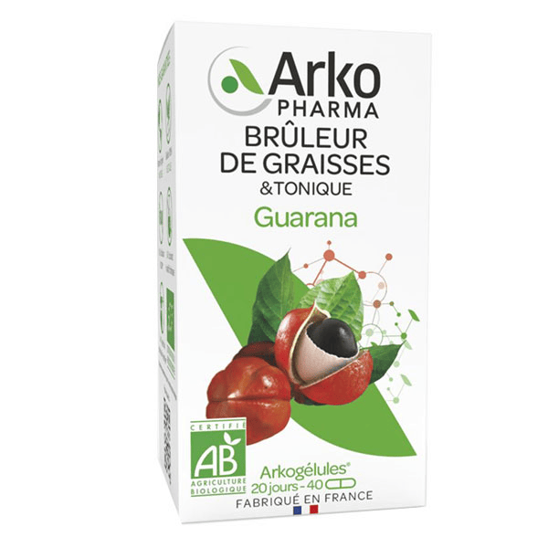Arkogélules Guarana Bio 40 gélules