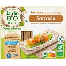 Jardín Bio Tostada Crujiente Sarraceno Bio 150g