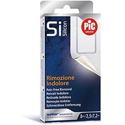 Adhésif Silicone Adhésif Plâtre 2,5x7,2 8uds