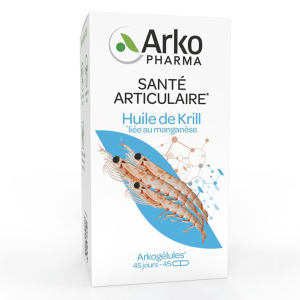 Arkogélules Huile de Krill 45 gélules