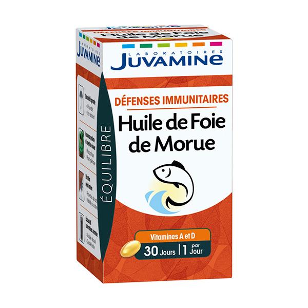 Défenses Immunitaires Huile de Foie de Morue 30 gélules