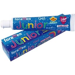 Junior Gel Dentifrice Fluorure et Calcium 50ml