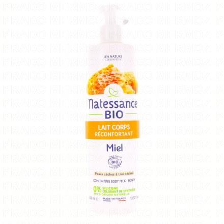Lait corps réconfortant miel bio 400ml