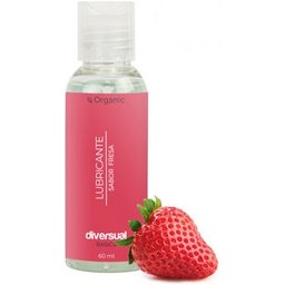 Lubricante Orgánico Fresa 60ml