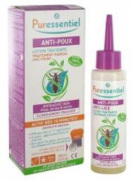 Lotion Traitante Anti-Poux Avec Peigne - 100 ml - Flacon 100 ml + Peigne
