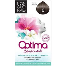 Teinture pour cheveux Optima N6 Blond foncé 1ud