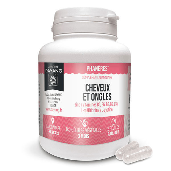 Cheveux & Ongles 180 gélules