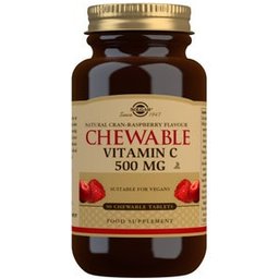 Vitamine C 500 Goût Framboise/Cranberry 90 comprimés à croquer