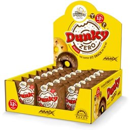Mr Popper's Dunky Zero Black Cookie Chocolate Negro 20x70g