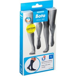 Relax 280 Mi-Bas Coton AD +P Bleu Taille 1
