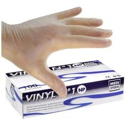 Stock Guantes Vinyl N1 100uds