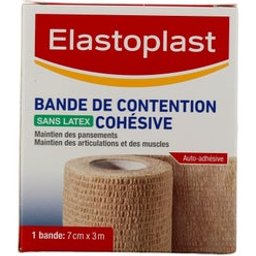 Bande De Contention Cohésive Sans Latex Chair 7cmx3m