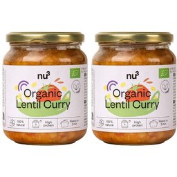 Curry de lentilles jaunes bio