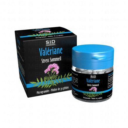 SID NUTRITION Phytoclassics Valériane boîte de 30 gélules