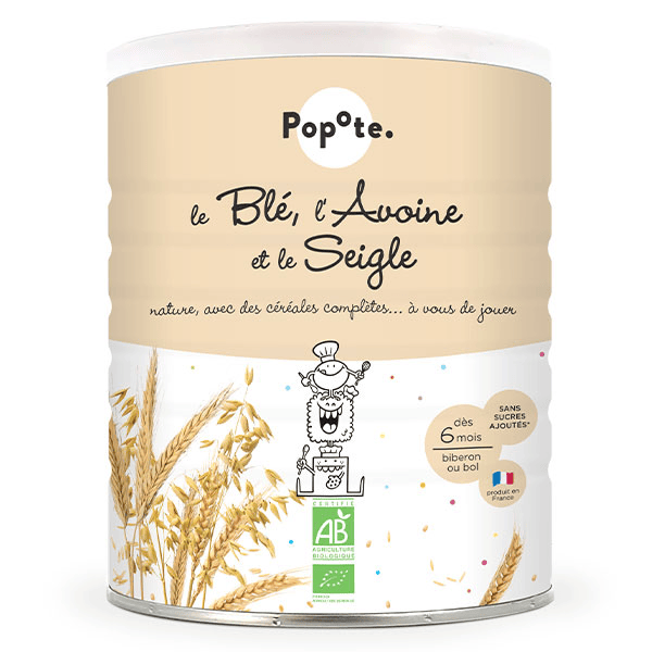 Les Céréales Blé Avoine Seigle Bio 220g