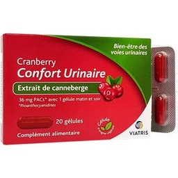 Cranberry Confort Urinario 20 Perlas